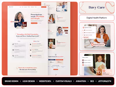 Health-Tech | Web Dev + Search / Filter+ UI Design