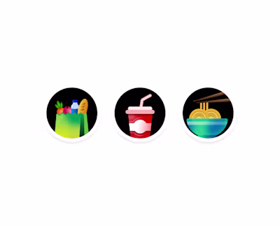 Food Delivery Icons