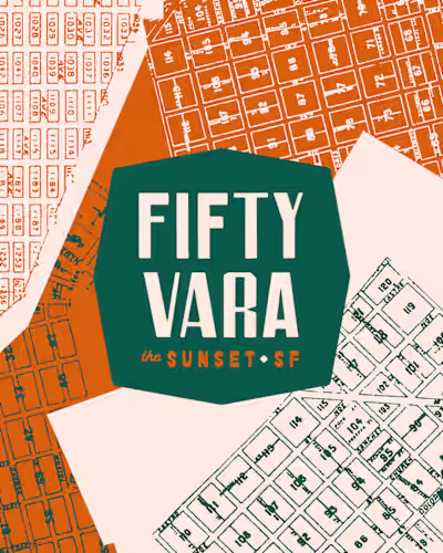 A peek at the brand and logo design we did for Fifty Vara. T...