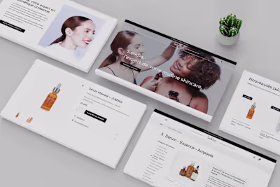Selkha Website Redesign | Cosmetic brand