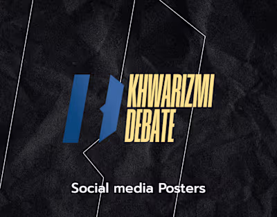 Social Media posts | Khwarizmi Debate