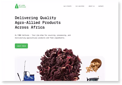 AlYumar - Website and Branding