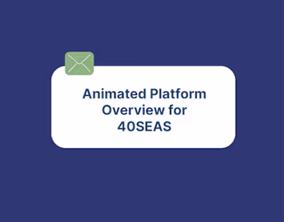 40Seas Platform UI Animation