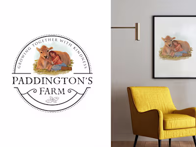 Visual Identity design for a Non-profit Org, Paddington's Farm