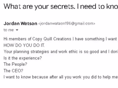 This is what 10k in a couple of weeks looks like. 