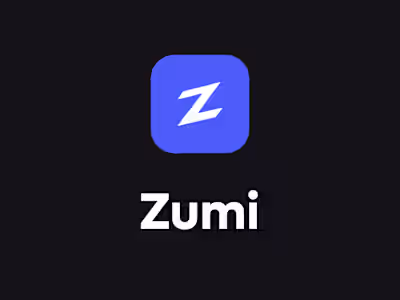 Zumi is Production Mobile App (Android & iOS)