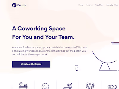 Responsive brand website
