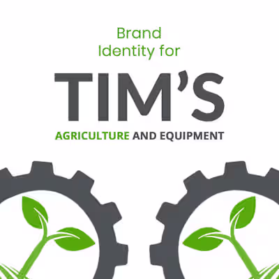 Logo Design &Brand Identity for Tim’s Agriculture and Equipment 