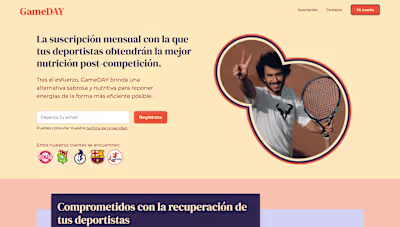 Webflow Landing Page for a Small Bussiness