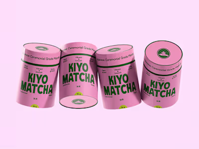 KIYO MATCHA | LOGO DESIGN & BRAND IDENTITY