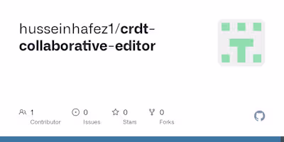 GitHub - husseinhafez1/crdt-collaborative-editor