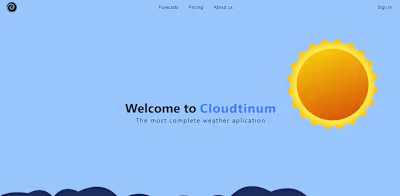 Cloudtinum – The Complete Weather Application