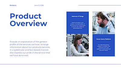Financial Insights Pitch Deck Design