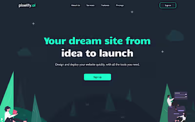 Pixelfy.ai - AI no code developing tool