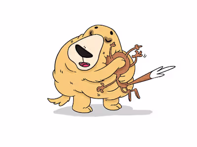 A small piece from my illustration work. Character design ha...