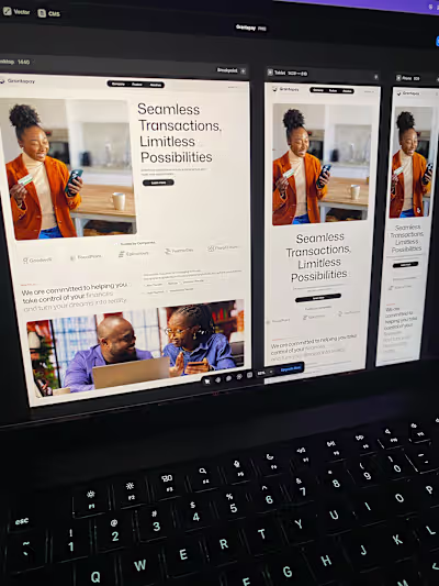 I’m currently building a sleek, high-converting business lan...