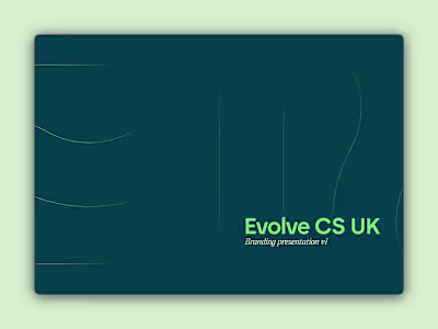 Brand Presentation for Evolve CS