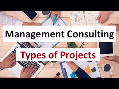 Types of consulting projects