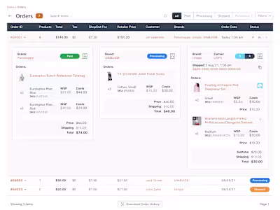 Designing an MVP for ShopDot's user experiences and admin panels
