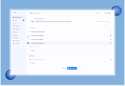 Web app – Work OS design for Grupa