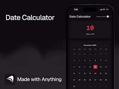 Date Calculator App Development