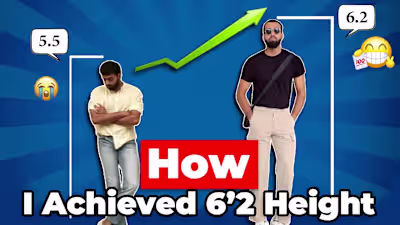 This is HOW I Achieved 6’2 Height (Hindi) - YouTube