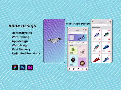 UI Design for E-commerce Platform