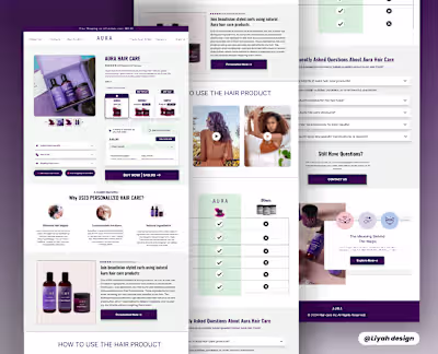 Transforming Hair Care Sales with Arura’s PDP Design