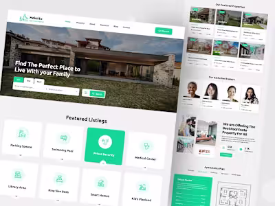 High-Converting Real Estate Landing Pages