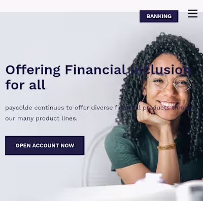 Seamless Online Banking Platform