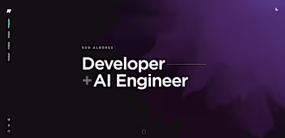 My Personal Portfolio + AI Voice Agent