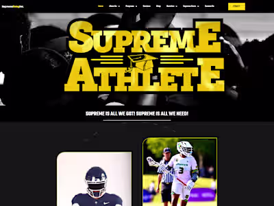 Perfect clone of the WordPress Website Supreme Being.