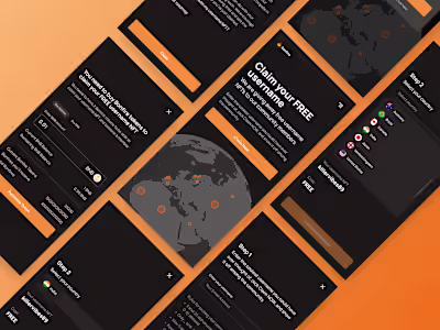 Crypto Web App Design