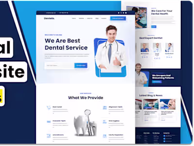Create a medical & clinic website