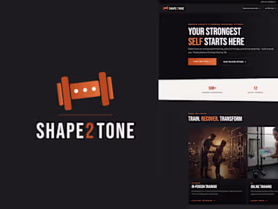 Shape2Tone Brand Redesign and Website Development