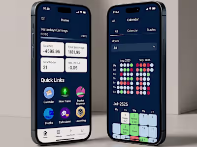 TradeHive Trading Journal App Development