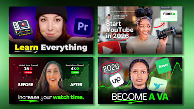 YouTube Thumbnail Design