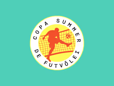 Visual identity created for "Copa Summer"