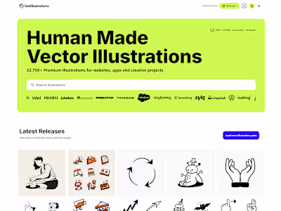 GetIllustrations UI Updates