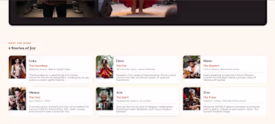 I built a story-first website