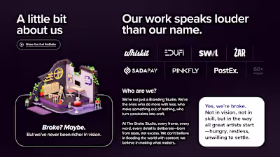 A sneeeak preview of a 20 slide introductory deck my team & ...