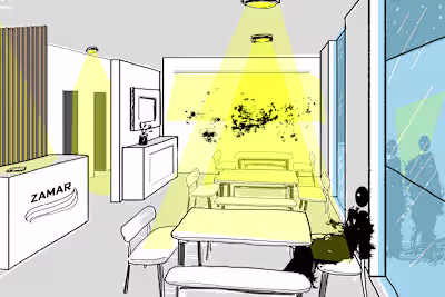Night shift: Lighting a space from imagination to reality