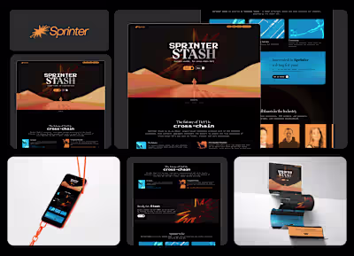 Sprinter Stash Landing Page Development