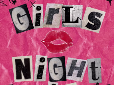 Victoria's Secret PINK | Girls Night In Event Graphic