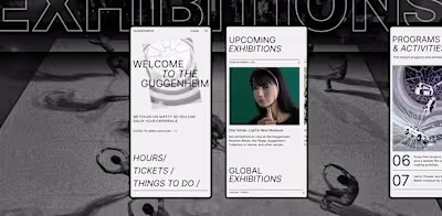 Museum Website Concept