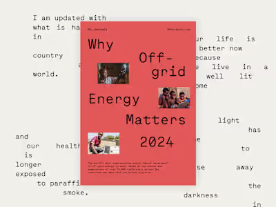 Why Off-Grid Energy Matters