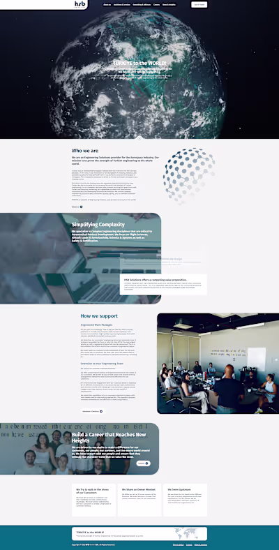 No-Code Website for HSB-Solutions