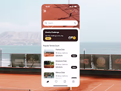 PADL - Padel Court Booking Mobile App