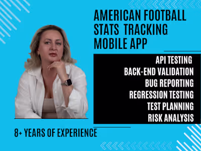 American Football Stats  Tracking Mobile App