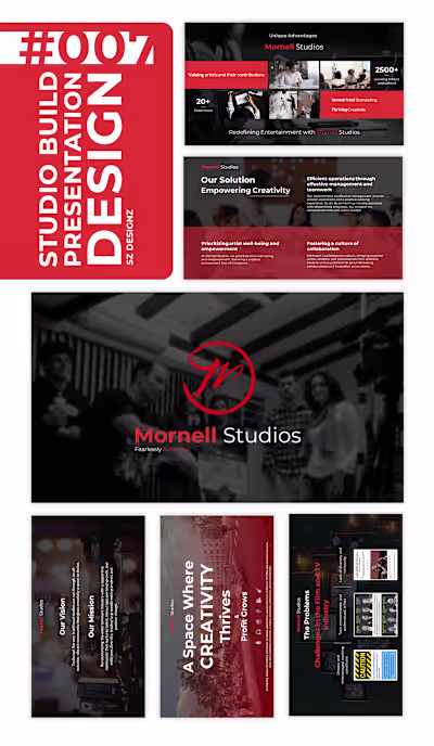Presentation for a Studio Concept